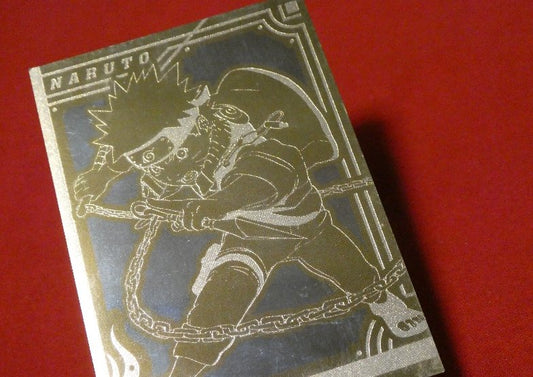 NARUTO ナルト AMADA2005 Trading Card KIRA CARD キラ エッチング カード トレカ NARUTO Pa-01 Trading Card