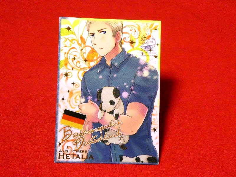 ヘタリア Hetalia Trading Card KIRA CARD キラ カード トレカ GERMANY SPECIAL CARD-2 Trading Card