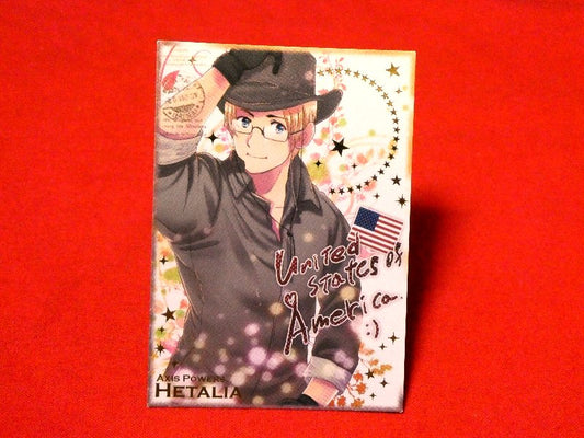 ヘタリア Hetalia Trading Card KIRA CARD キラ カード トレカ USA SPECIAL CARD-4 Trading Card