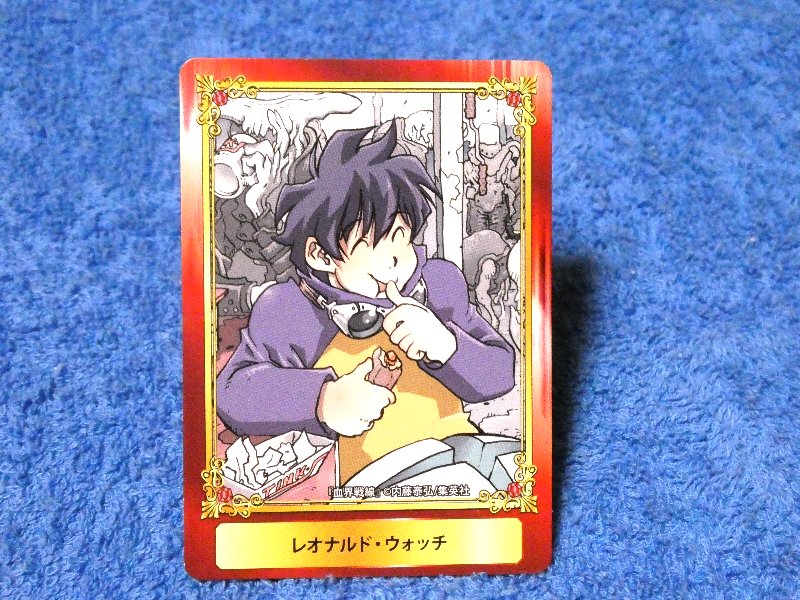 ジャンプフェア inアニメイト JumpFair 2016 血界戦線 Blood Blockade Battlefront Trading Card カード トレカ レオナルド・ウォッチ Trading Card