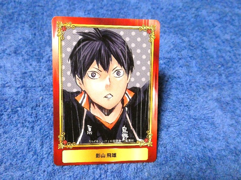 ジャンプフェア inアニメイト JumpFair 2016 ハイキュー Haikyu!! Trading Card カード トレカ 影山飛雄 Trading Card