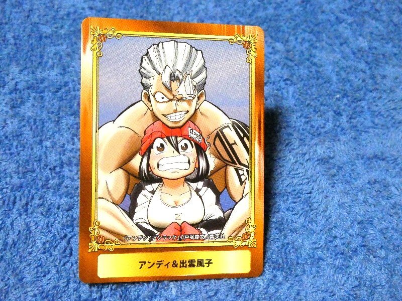 ジャンプフェア inアニメイト JumpFair 2020 アンデッドアンラック UNDEAD UNLUCK Trading Card カード トレカ アンディ＆出雲風子 Trading Card