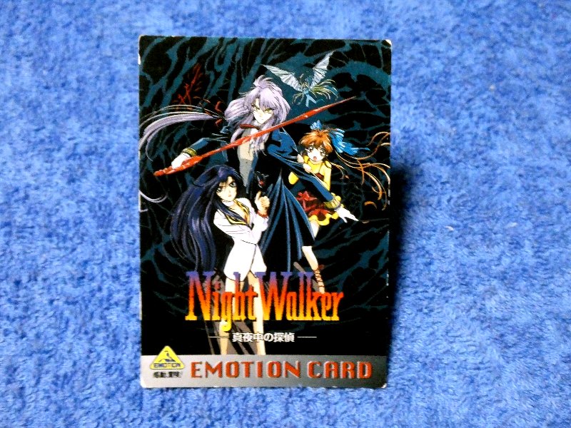 night walker ナイトウォーカー Trading Card （KIRACARD）キラ カード トレカ EMO-01 Trading Card