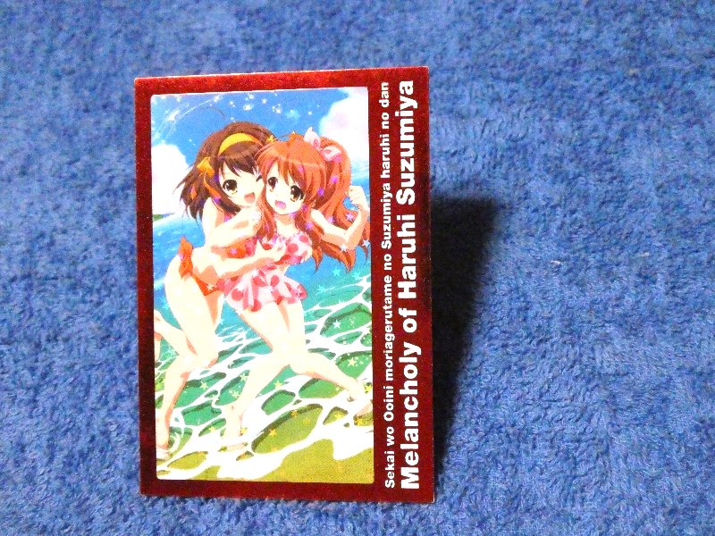 涼宮ハルヒの憂鬱 The Melancholy of Haruhi Suzumiya （KIRACARD） Trading Card キラカード トレカ ４７ Trading Card