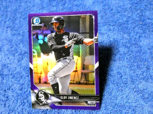 2018 TOPPS 野球 BASEBALL Trading Card KIRACARD キラカード トレカ エロイ・ヒメネス ELOY JIMENNEZ 250枚限定 BDC-168 Trading Card