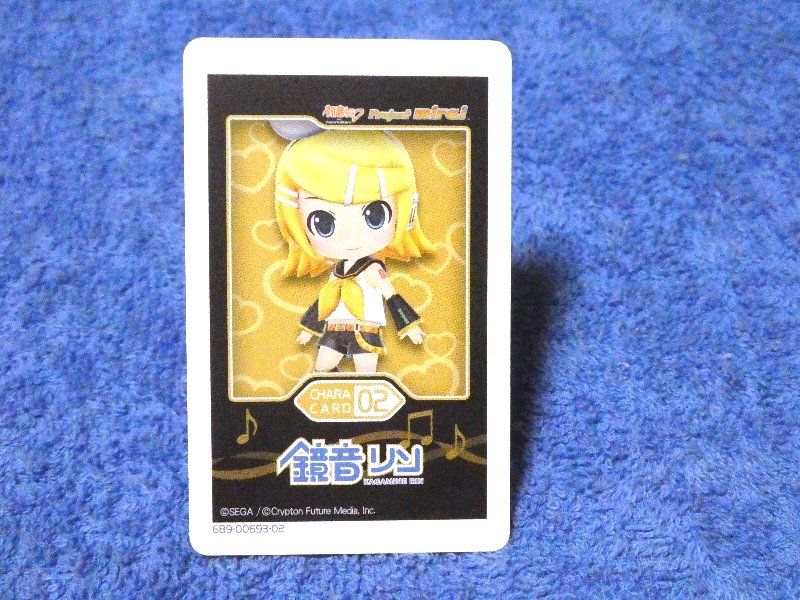初音ミク プロジェクトミライ HATSUNE MIKU Trading Card AR カード トレカ 鏡音リン KAGAMINERIN 02 Trading Card