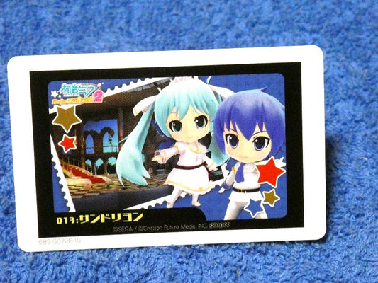 初音ミク プロジェクトミライ2 HATSUNE MIKU Trading Card AR カード トレカ 013＆014 サンドリヨン アドレスサンス Trading Card