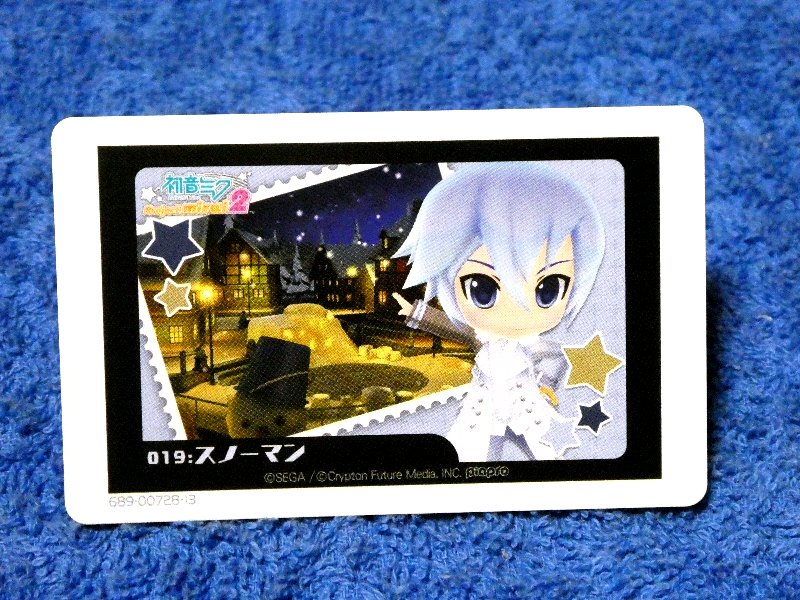 初音ミク プロジェクトミライ2 HATSUNE MIKU Trading Card AR カード トレカ 019＆020 スノーマン 骸骨楽団とリリア Trading Card