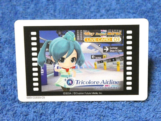 初音ミク プロジェクトミライ HATSUNE MIKU Trading Card AR カード トレカ lLIVECARD03 Trading Card