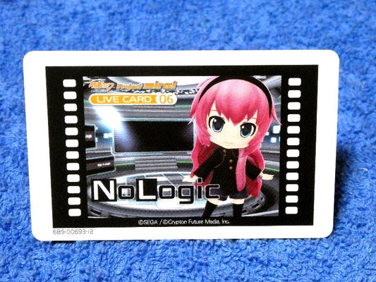 初音ミク プロジェクトミライ HATSUNE MIKU Trading Card AR カード トレカ lLIVECARD06 NOLOGIC Trading Card