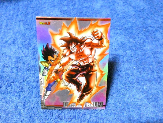 ドラゴンボール dragon ballZ AMADA Trading Card KIRACARD キラ カード トレカ ベジータ＆孫悟空 S-04 Trading Card
