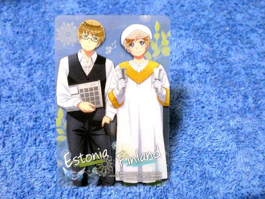ヘタリア Hetalia Trading Card クリアカード トレカ ESTONIA FINLAND MFCZ-3407 Trading Card