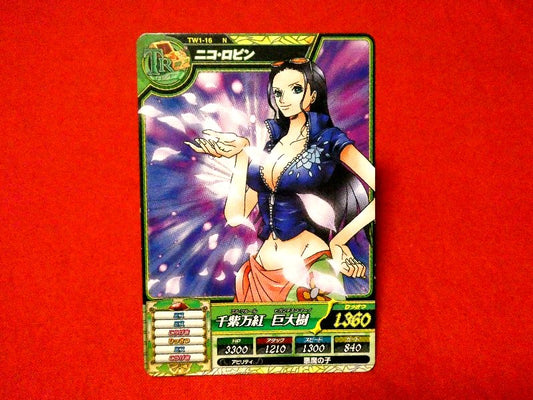 ONE PIECE ワンピース ワンピートレジャ－ワールド ONEPY TR Trading Card カード トレカ ニコ・ロビン TW1-16N Trading Card