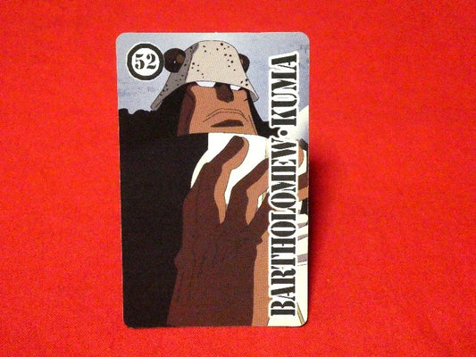 ONE PIECE ワンピース トップ TOP Trading Card カード トレカ バーソローミュウくま 52 Trading Card