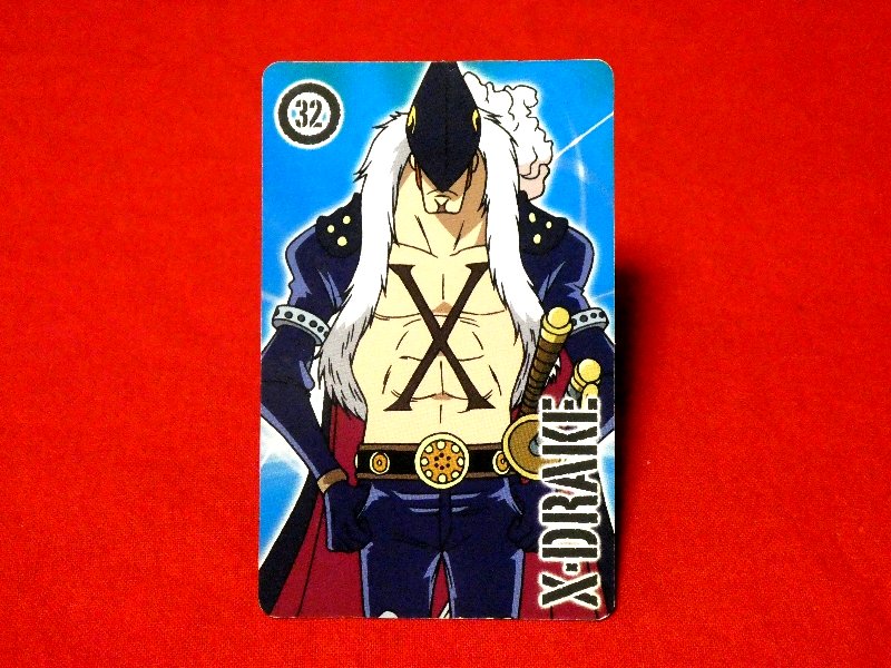 ONE PIECE ワンピース トップ TOP Trading Card カード トレカ X-DRAKE 32 Trading Card