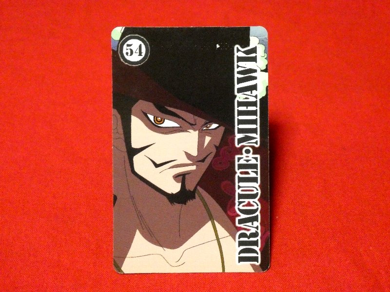 ONE PIECE ワンピース トップ TOP Trading Card カード トレカ ミホーク 54 Trading Card