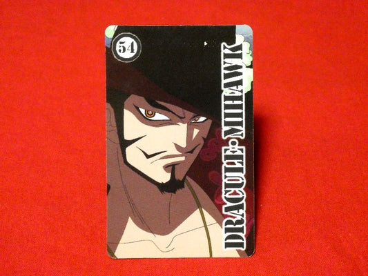 ONE PIECE ワンピース トップ TOP Trading Card カード トレカ ミホーク 54 Trading Card