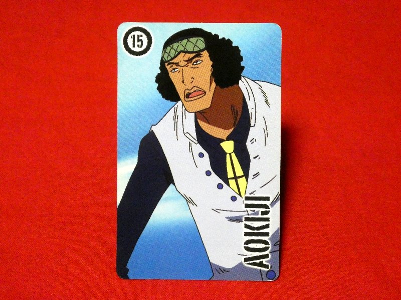 ONE PIECE ワンピース トップ TOP Trading Card カード トレカ 青キジ AOKIJI 15 Trading Card