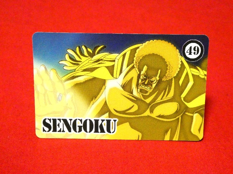 ONE PIECE ワンピース トップ TOP Trading Card カード トレカ センゴク SENGOKU 49 Trading Card