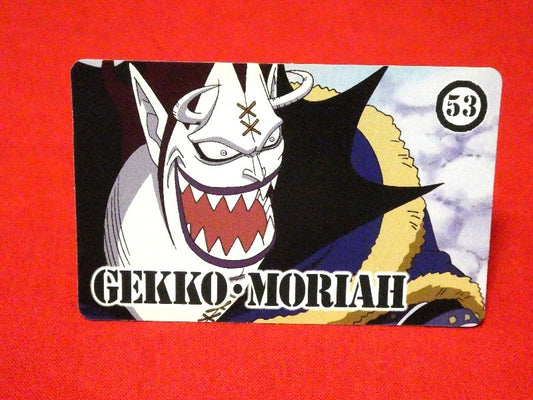 ONE PIECE ワンピース トップ TOP Trading Card カード トレカ ゲッコーモリア MORIAH 53 Trading Card
