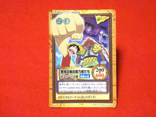 ONEPIECE ワンピース Trading Card カード トレカ 悪魔の実の能力者たち C-T1 Trading Card