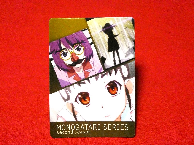 物語シリーズ 2nd MONOGATARI NISEMONOGATARI Trading Card KIRA CARD キラカード トレカ BOXCARD Trading Card