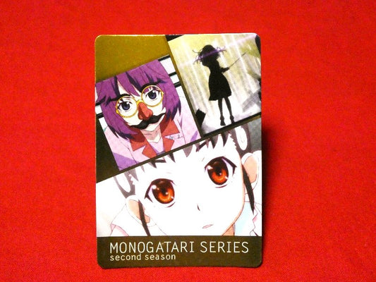 物語シリーズ 2nd MONOGATARI NISEMONOGATARI Trading Card KIRA CARD キラカード トレカ BOXCARD Trading Card