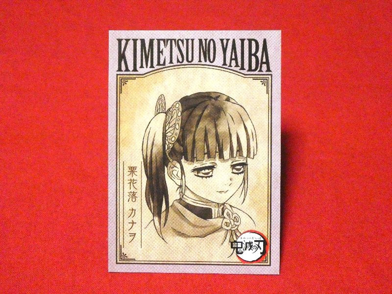 鬼滅の刃 Demon Slayer Kimetsu no Yaiba Trading Card カード トレカ カナヲ 玄弥 Trading Card