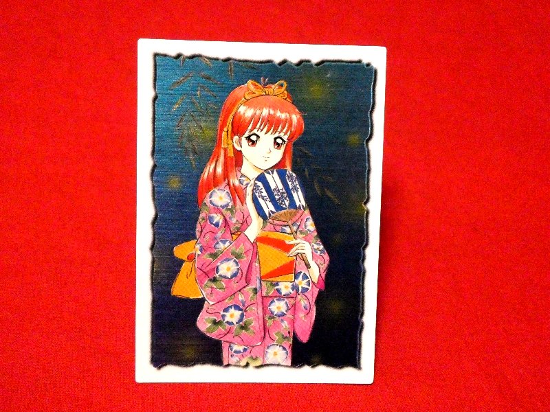 ときめきメモリアル Tokimeki Memorial Trading Card KIRA CARD キラカード トレカ 藤崎詩織 S14 Trading Card
