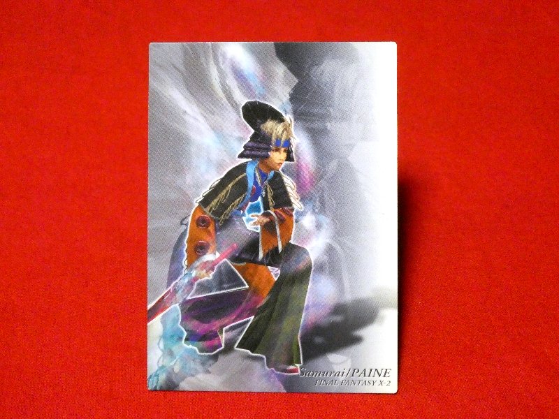 ファイナルファンタジー アートミュージアム FINAL FANTASY ART MUSEUM FF Trading Card カード トレカ サムライ／パイン ＃588 Trading Card
