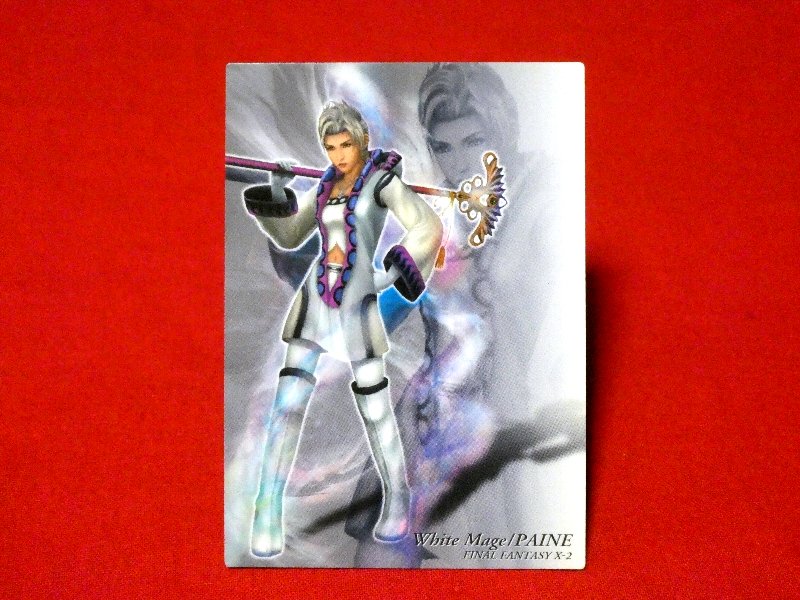 ファイナルファンタジー アートミュージアム FINAL FANTASY ART MUSEUM FF Trading Card カード トレカ 白魔導士／パイン ＃594 Trading Card