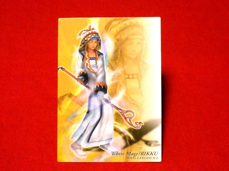 ファイナルファンタジー アートミュージアム FINAL FANTASY ART MUSEUM FF Trading Card カード トレカ 白魔導士 リュック ＃593 Trading Card