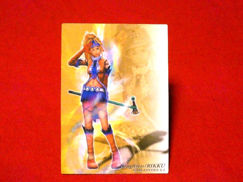 ファイナルファンタジー アートミュージアム FINAL FANTASY ART MUSEUM FF Trading Card カード トレカ 歌姫 リュック ＃596 Trading Card