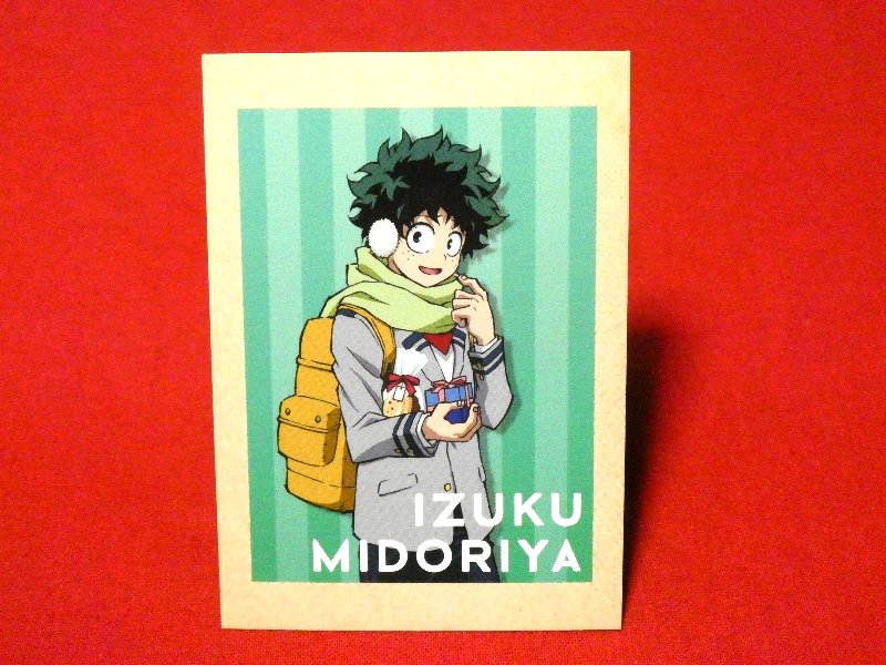 僕のヒーローアカデミア My Hero Academia Trading Card カード トレカ MIDORIYA IZUKU 緑谷出久 37 Trading Card