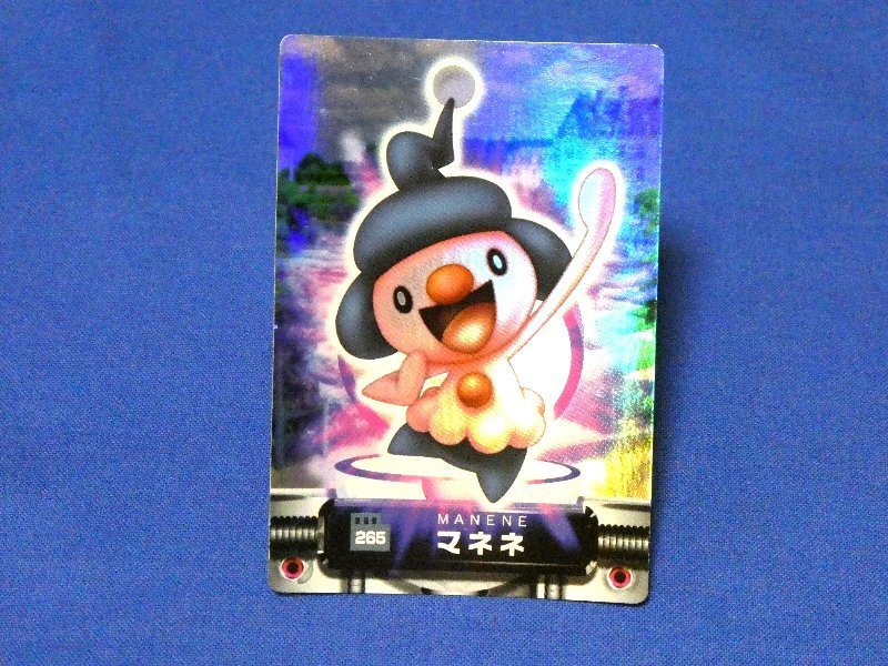 ポケットモンスター pocket monster Pokemon POKÉMON ポケモン アドバンスジェネレーション ADVANCED GENERATION Trading Card KIRA Card キラカード トレカ マネネ 265 Trading Card